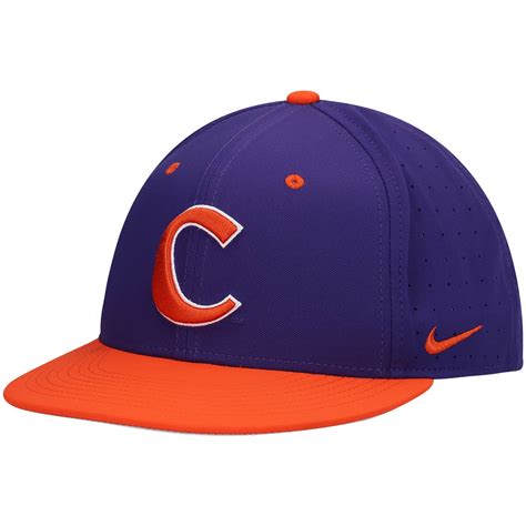 men's nike purple clemson tigers replica baseball jersey|clemson baseball hats.